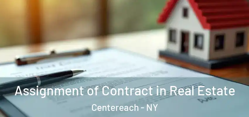  Assignment of Contract in Real Estate Centereach - NY